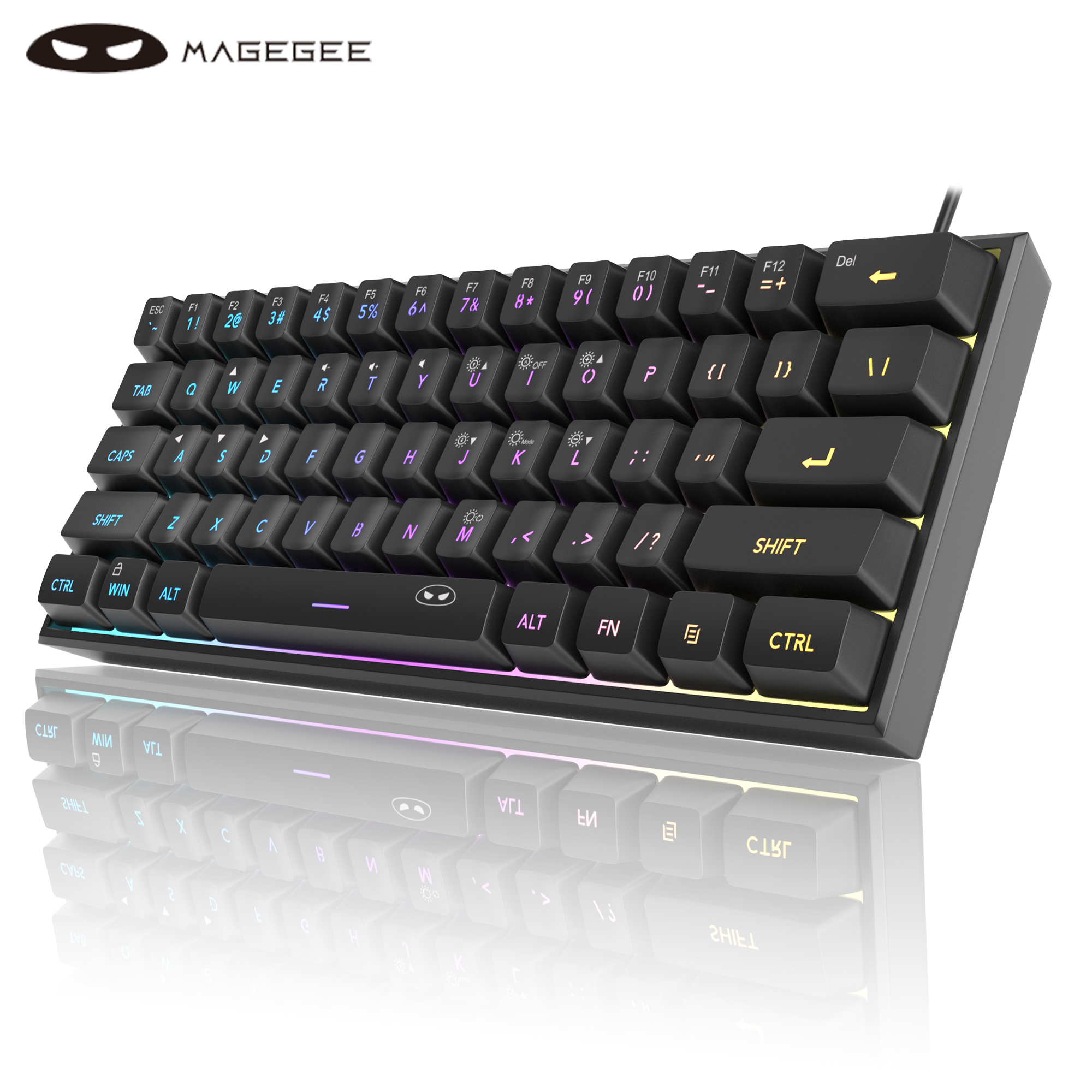Gaming Keyboard Expensive - MageGee Mini 60% Gaming Keyboard, RGB