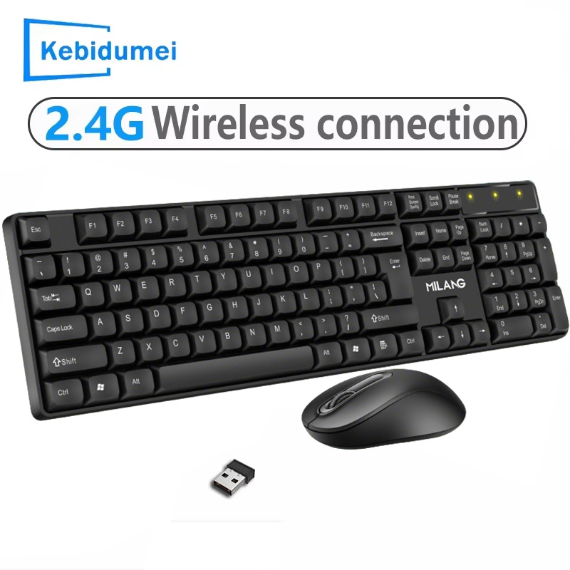 Gaming Keyboard And Mouse Combo Wireless - 2.4GHz Wireless Keyboard Mouse Set Gaming
