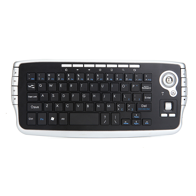 Gaming Keyboard Expensive - Jomaa Portable USB Wireless Trackball Keyboard
