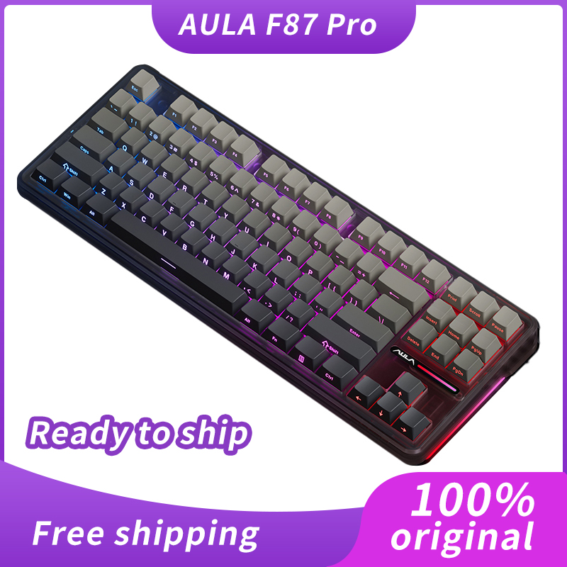 Gaming Keyboard Expensive - Original AULA F87 Pro Mechanical Keyboard