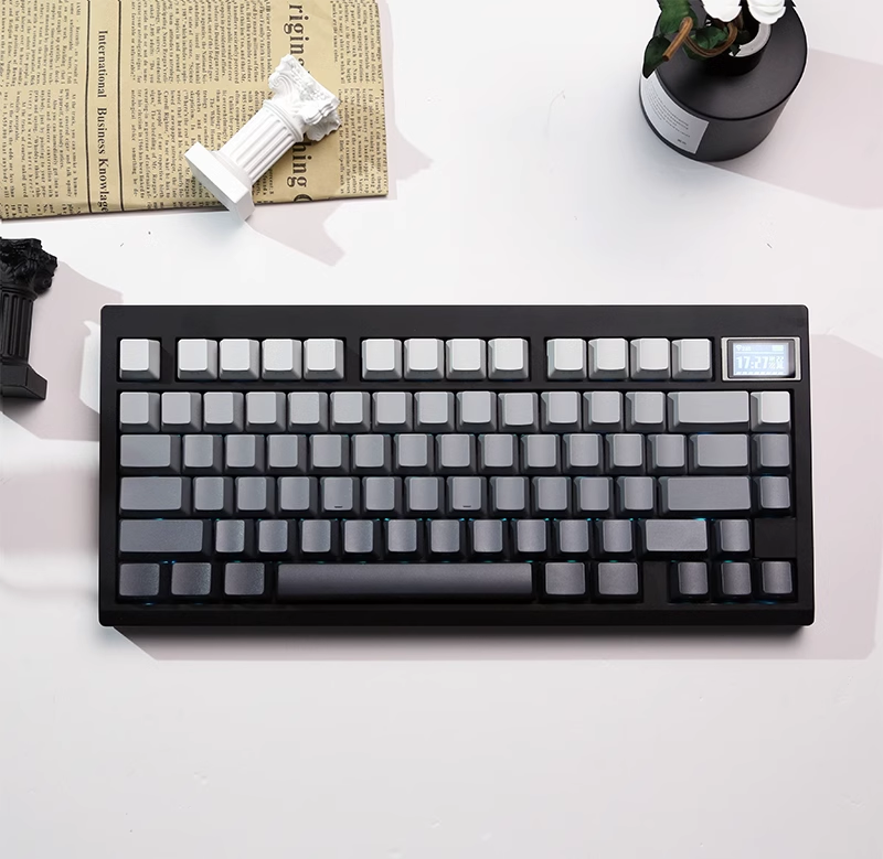 Gradient Gray Side Printed Shi - Gaming Keyboard No Rgb review and price