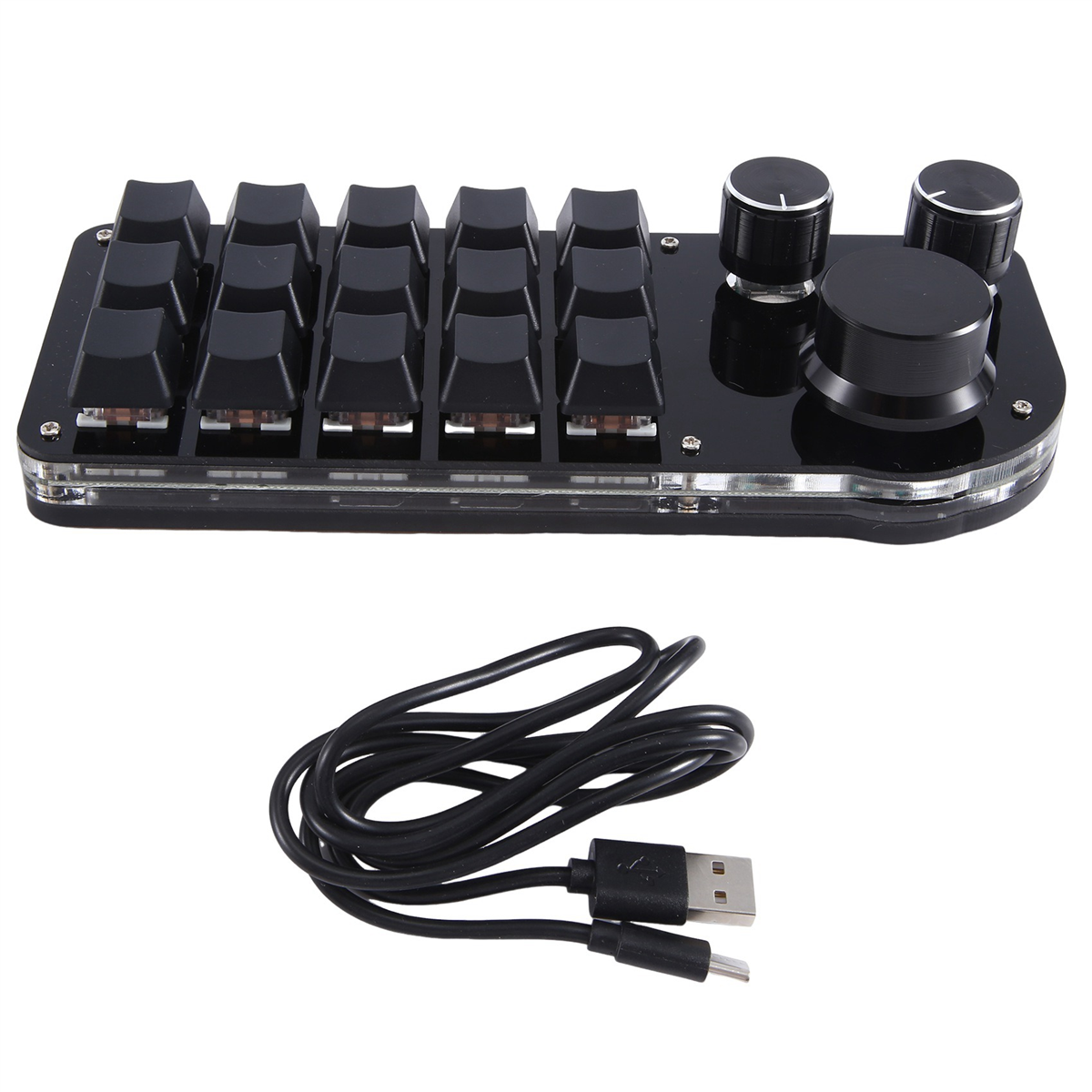 Programming Macro Custom 15 Ke - Gaming Keyboard Mini review and price