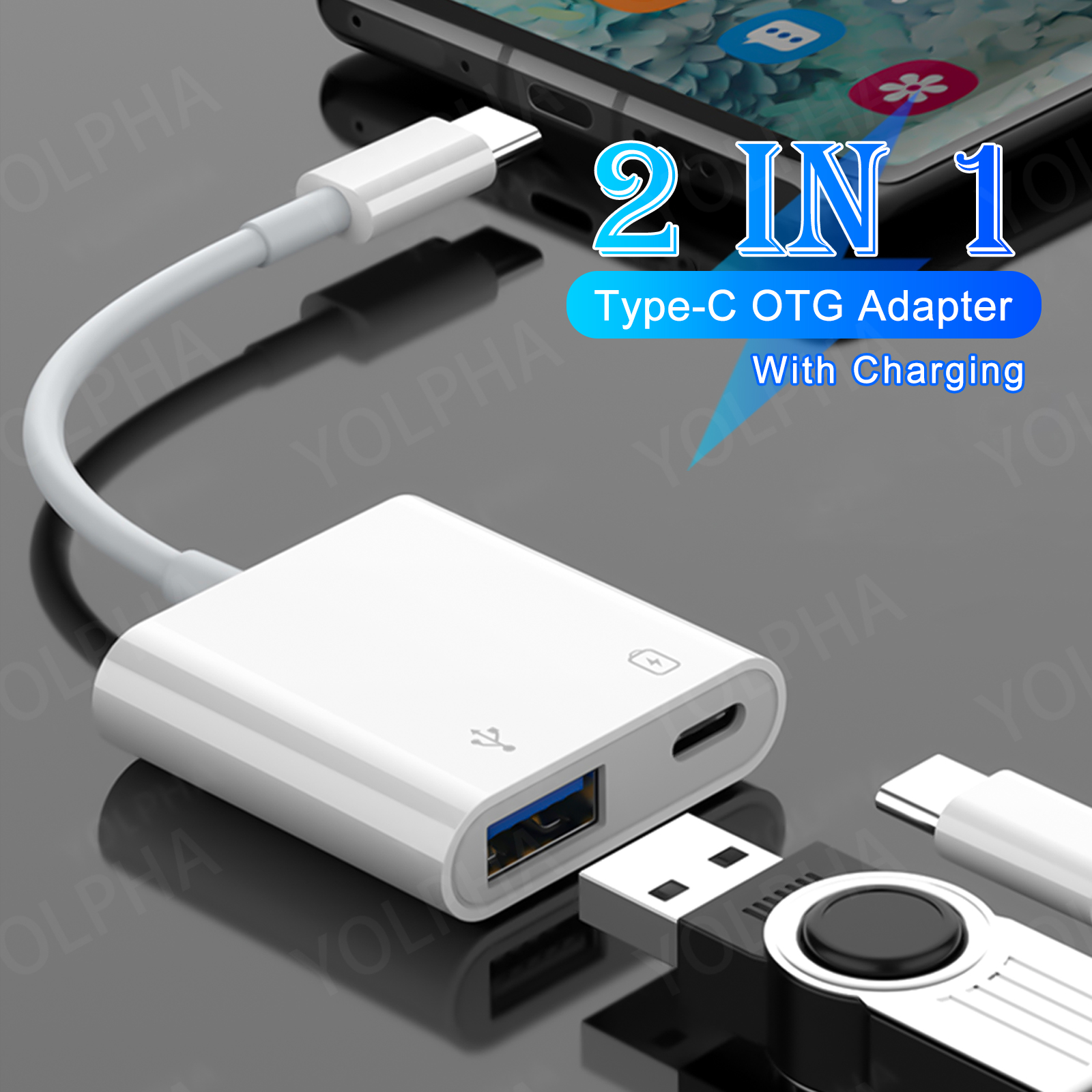 Type c To USB OTG Converter Ad - Gaming Keyboard Type C review and price