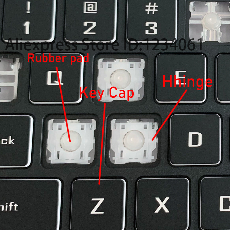 Replacement Keycap Key For Asu - Gaming Keyboard Asus review and price