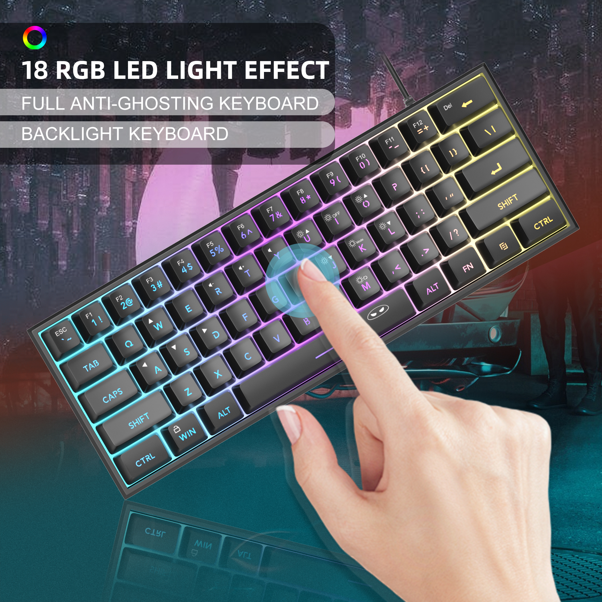 MageGee Mini 60% Gaming Keyboa - Gaming Keyboard Expensive review and price