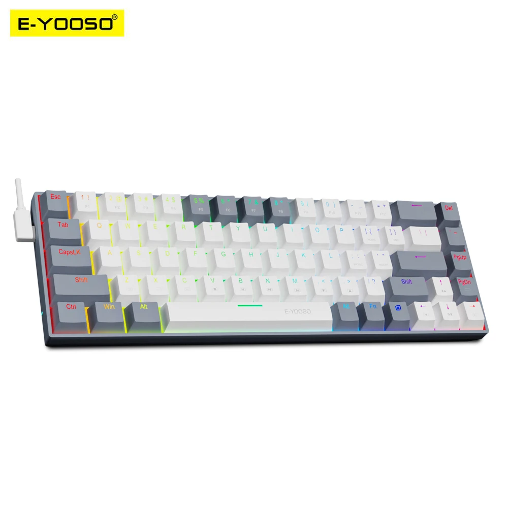 E-YOOSO Z686 RGB USB 60% Mini  - Gaming Keyboard Expensive review and price