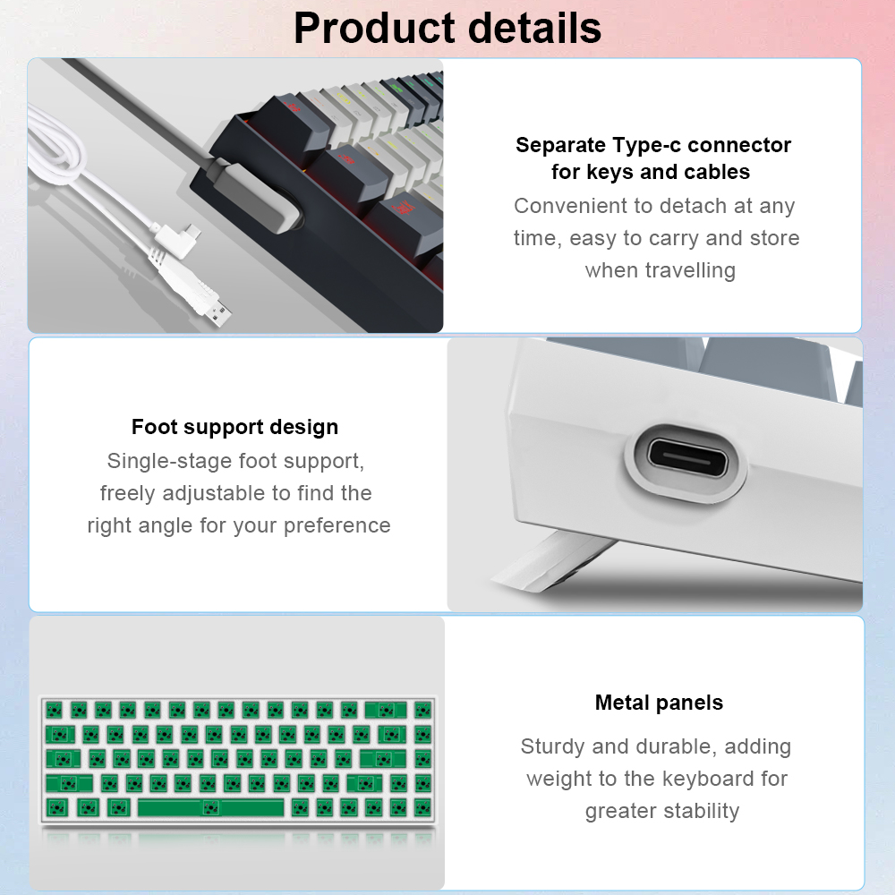 E-YOOSO Z686 RGB USB 60% Mini  - Gaming Keyboard Expensive review and price
