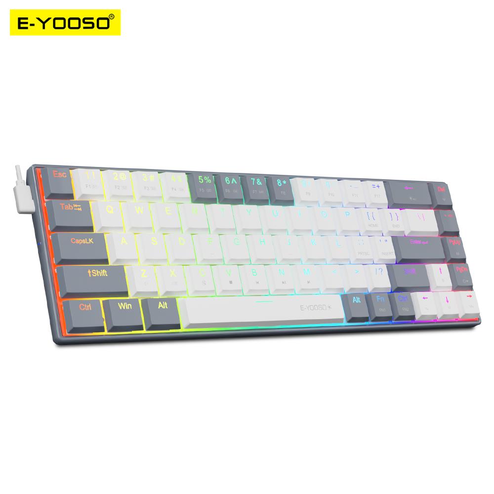 E-YOOSO A68 RGB Mini Slim USB  - Gaming Keyboard Expensive review and price