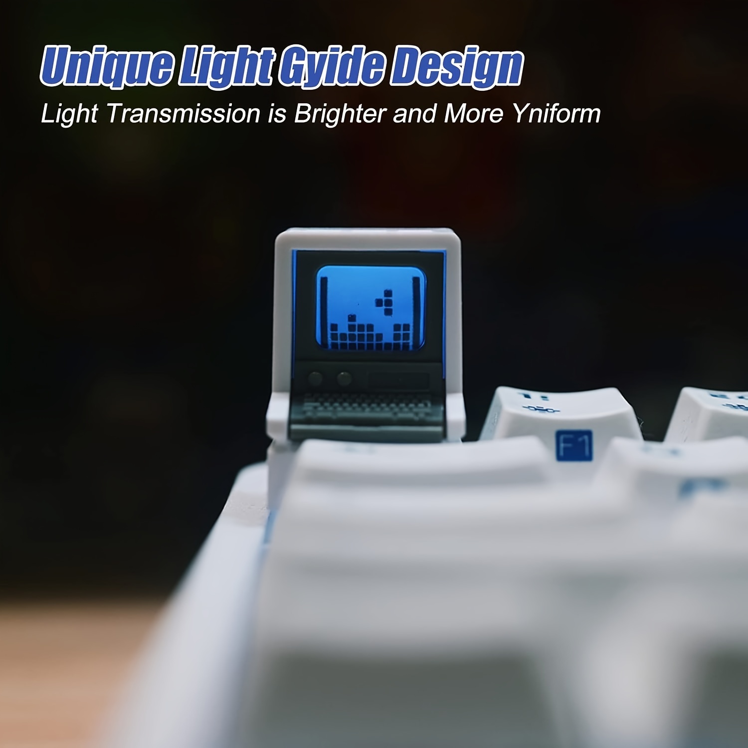 Retro Mac-Inspired Keycaps Dou - Gaming Keyboard Ergo review and price