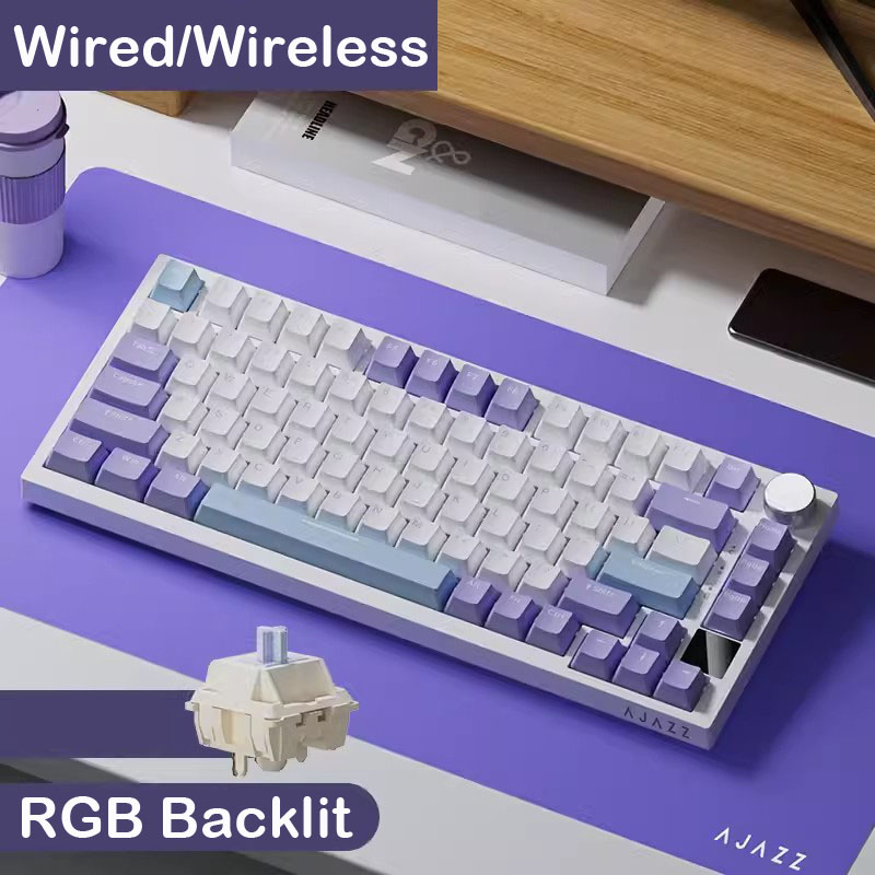 AJAZZ AK820 Wireless Gaming Ke - Gaming Keyboard Blue Switches review and price