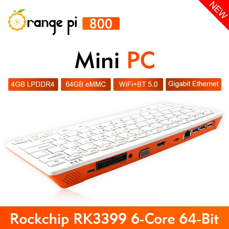 Orange Pi 800+5V4A Type-C Powe - Gaming Keyboard Mini review and price