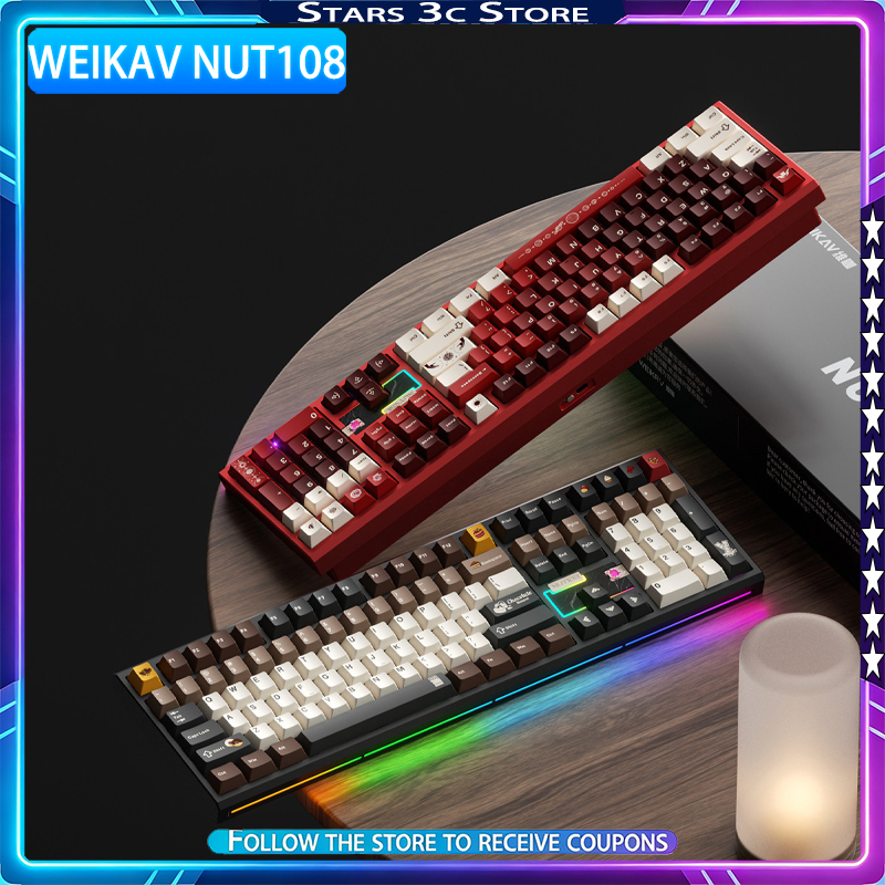 WEIKAV NUT108 Mechanical Keybo - Gaming Keyboard Ergo review and price