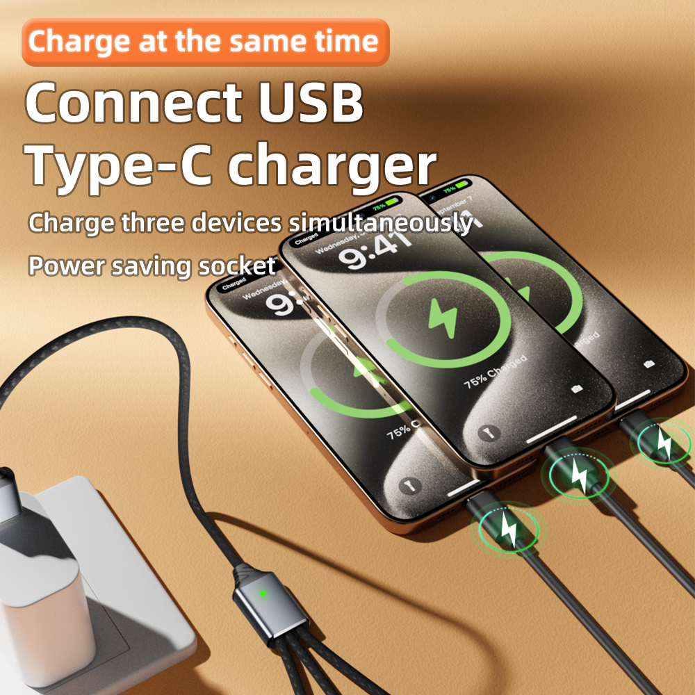 USB splitter cable 1-in-3outpu - Gaming Keyboard Type C review and price