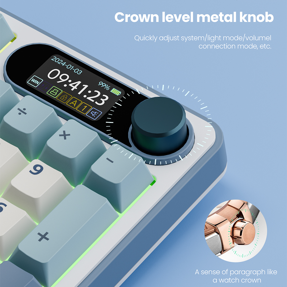 RK ROYAL KLUDGE S98 Mechanical - Gaming Keyboard Mobile review and price