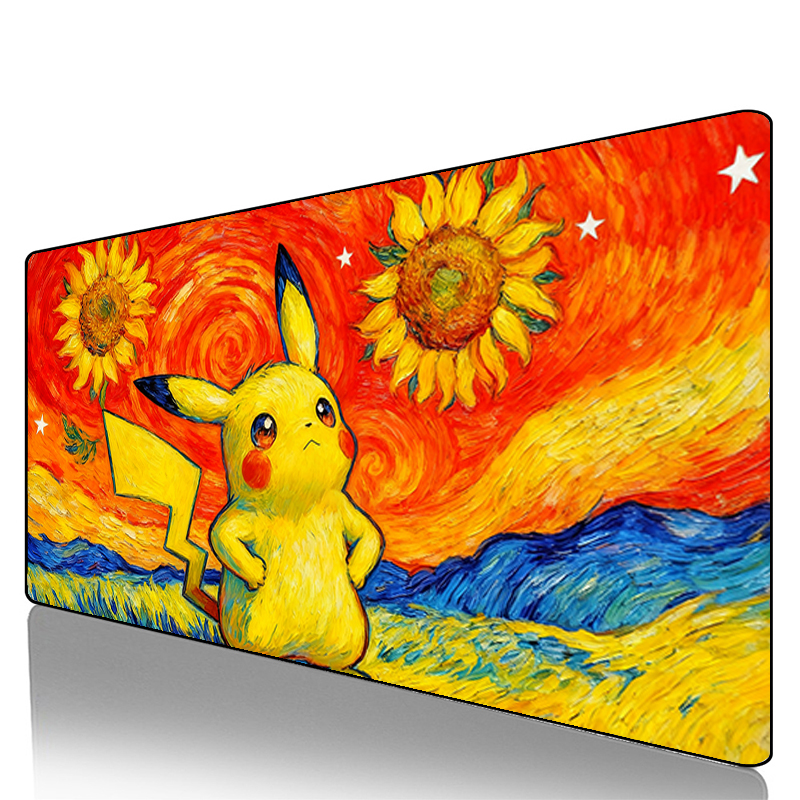 Mouse Pad Pokemon Pikachu Geng - Gaming Keyboard He review and price