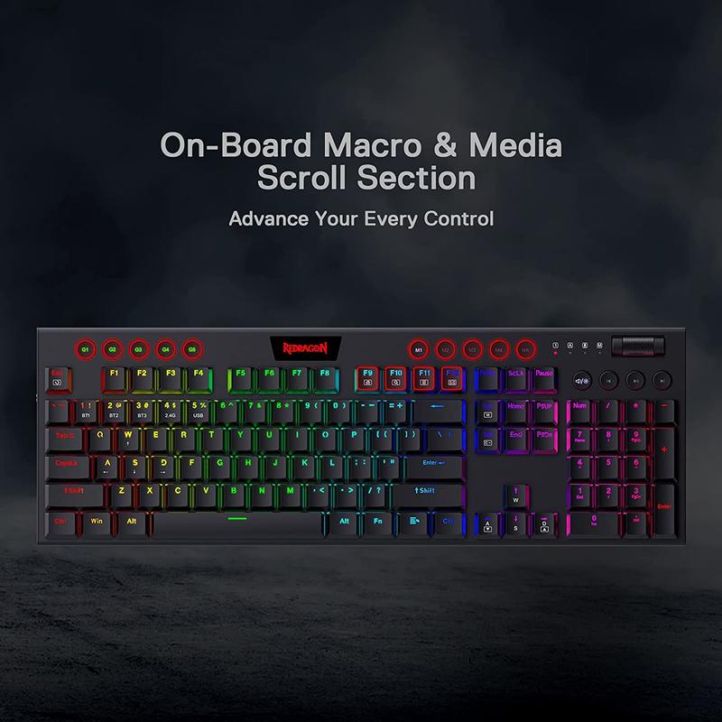 Redragon K618 Horus Wireless R - Gaming Keyboard Expensive review and price