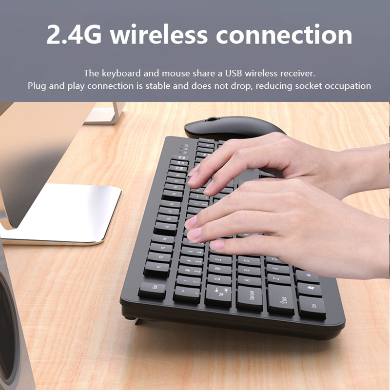 2.4GHz Wireless Keyboard Mouse - Gaming Keyboard And Mouse Combo Wireless review and price