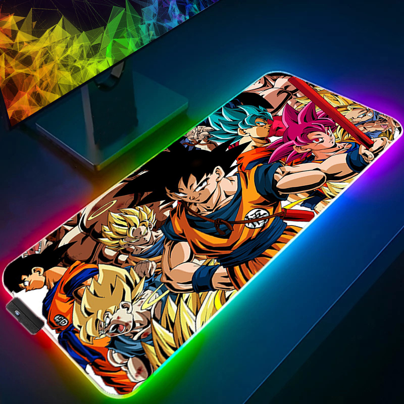 RGB Large Mouse Pad Dragon Bal - Gaming Keyboard No Rgb review and price