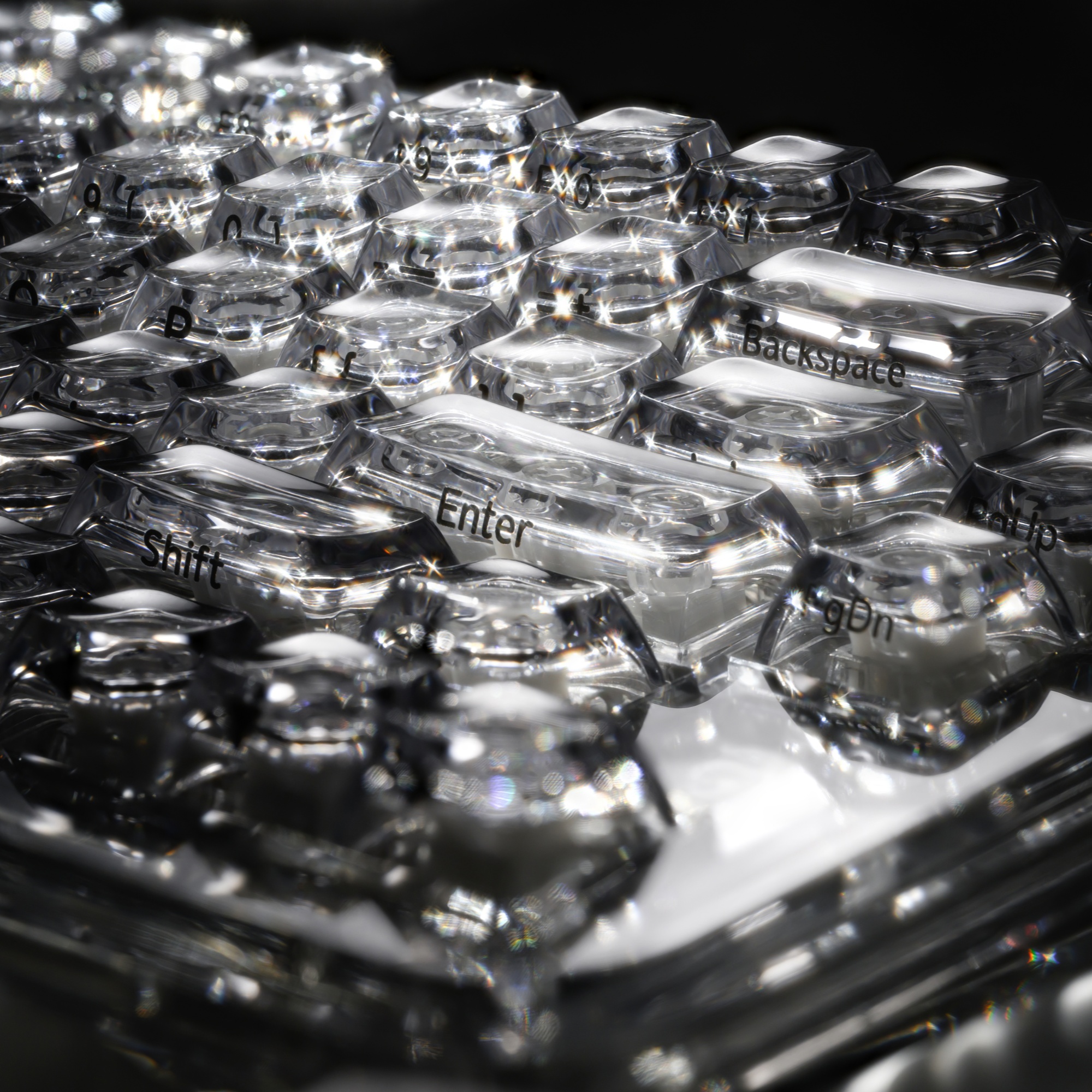 XVX Crystal Transparent SA Pro - Gaming Keyboard No Rgb review and price