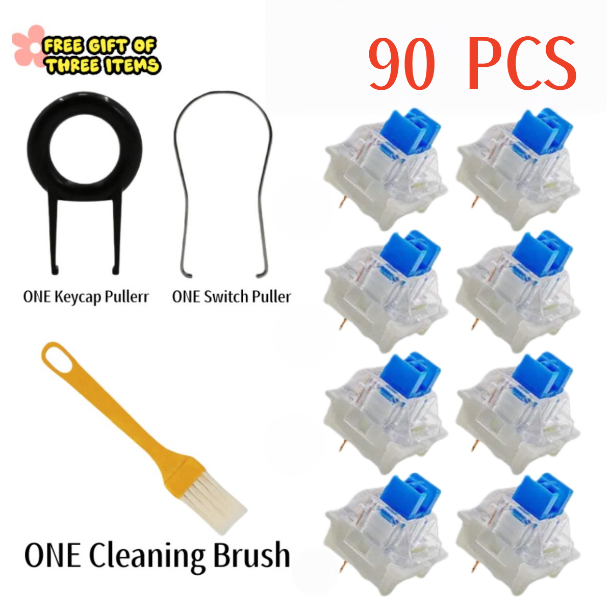 iTLY 90Pcs Keyboard Switch Key - Gaming Keyboard Mobile review and price