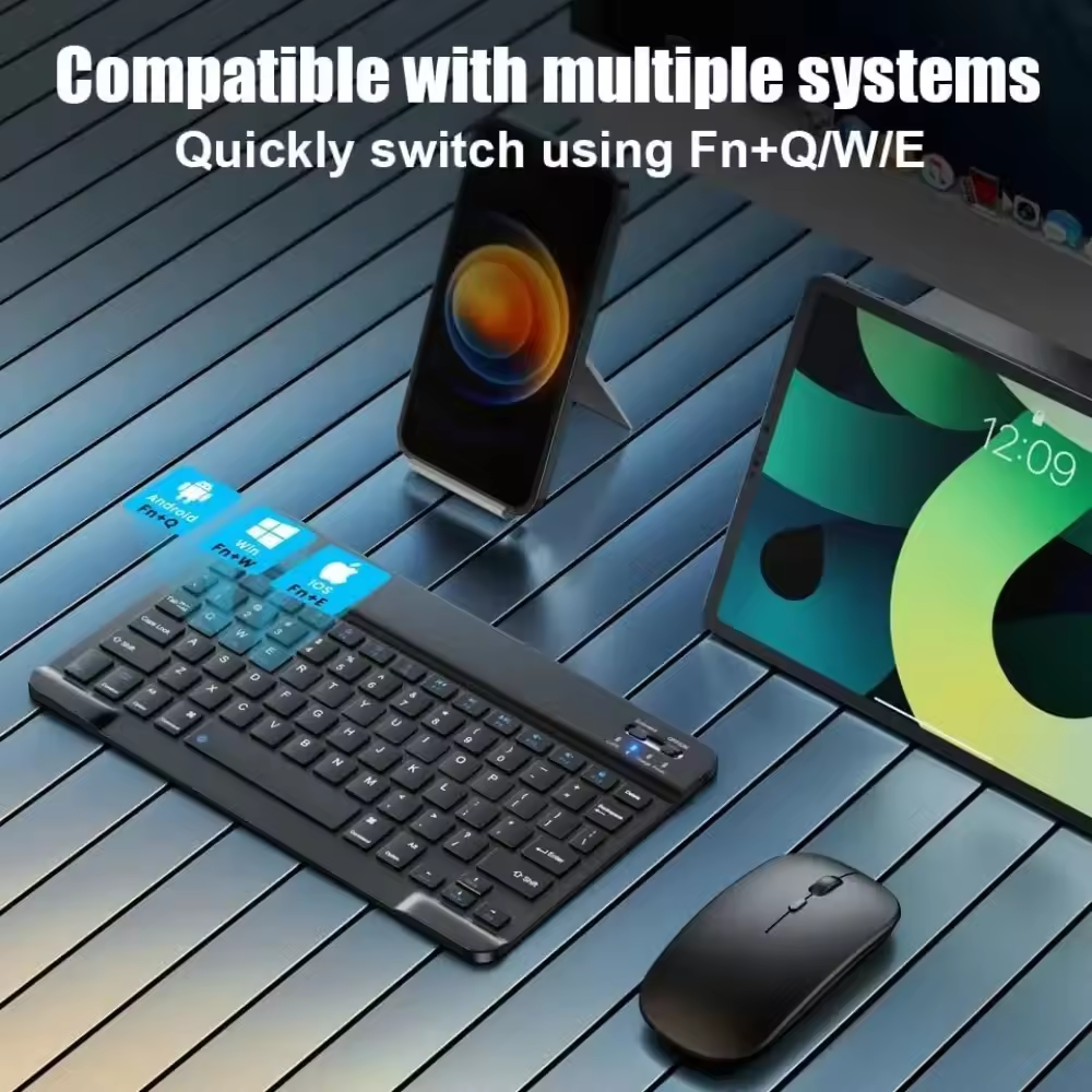 Bluetooth Wireless Keyboard Mo - Gaming Keyboard And Mouse Wireless review and price