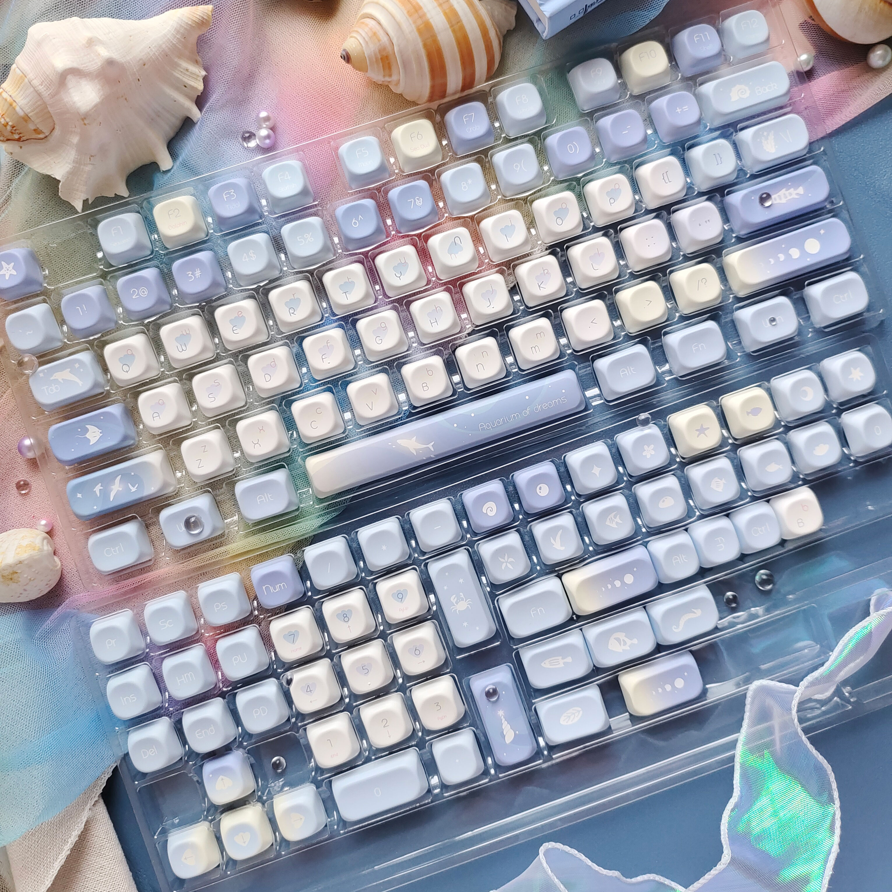 Five Sided Dye Sublimation Key - Gaming Keyboard Blue Switches review and price