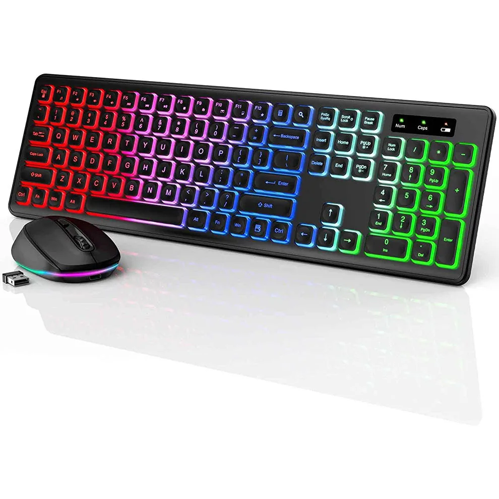 Wireless Keyboard and Mouse Co - Gaming Keyboard And Mouse Combo Wireless review and price