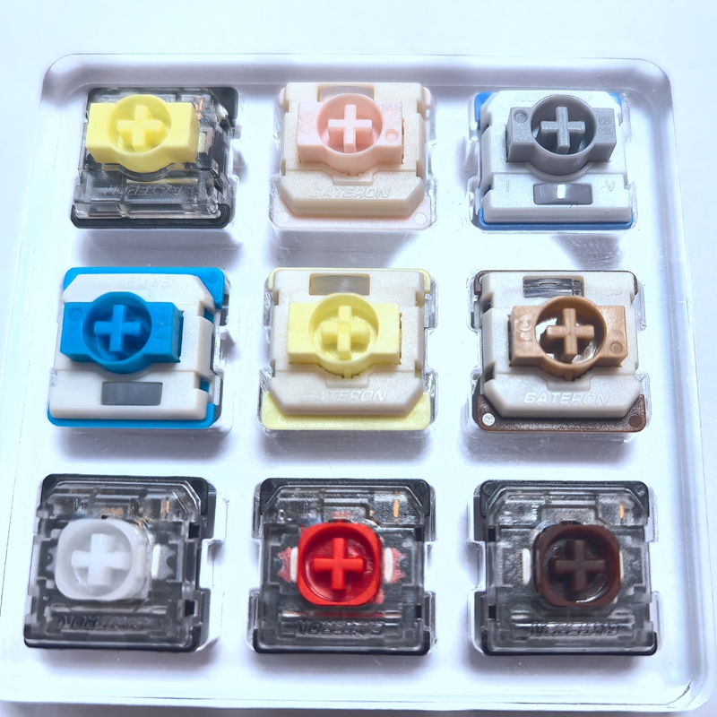 GATERON Acrylic 9keys Switch T - Gaming Keyboard Tester review and price