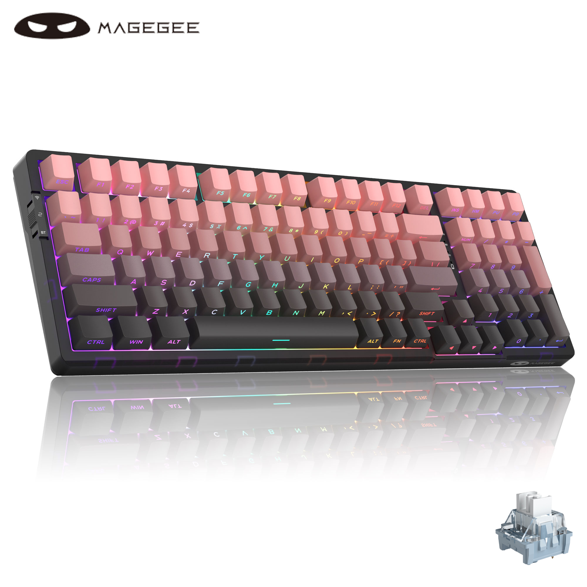 MageGee Light100 Wireless Mech - Gaming Keyboard Expensive review and price