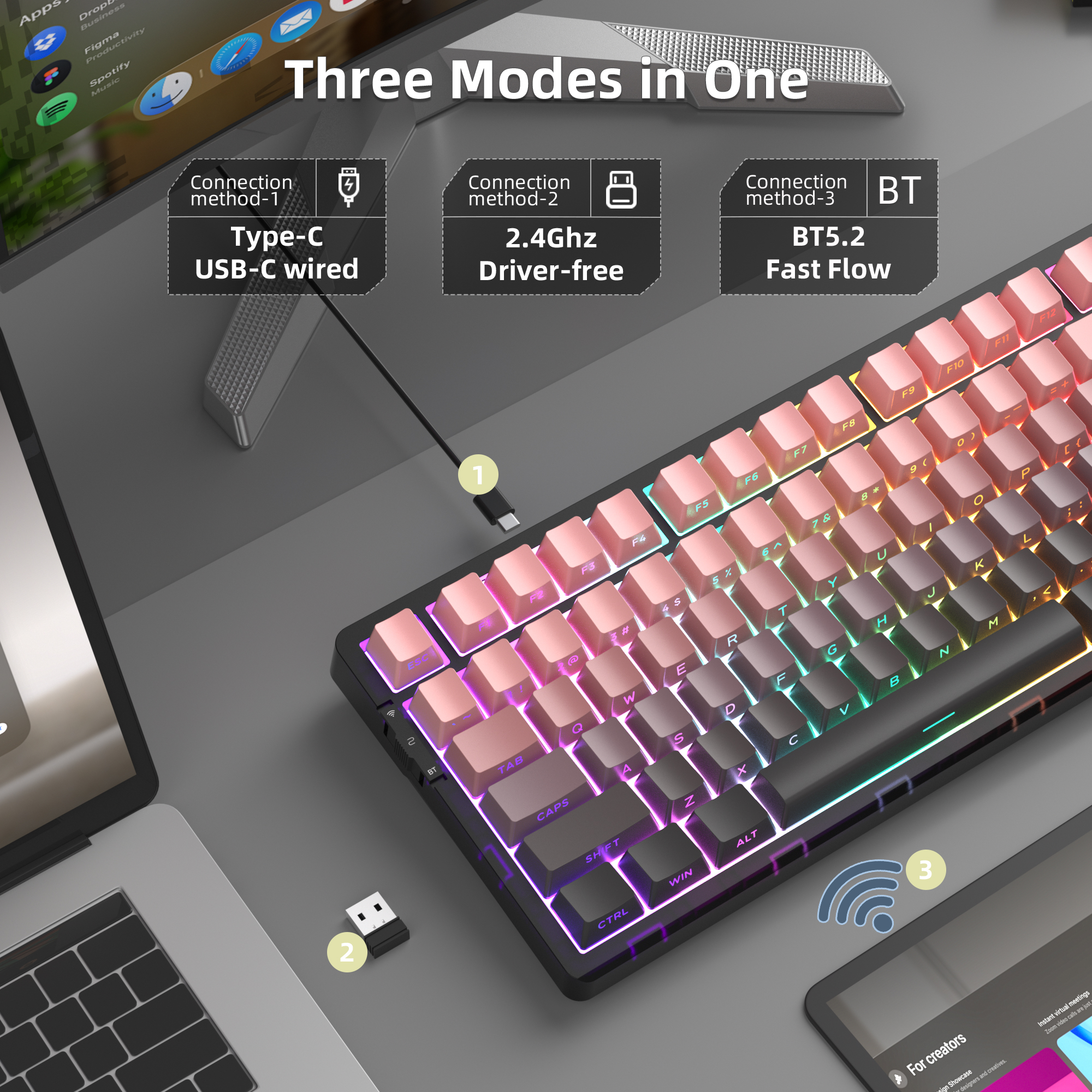 MageGee Light100 Wireless Mech - Gaming Keyboard Expensive review and price