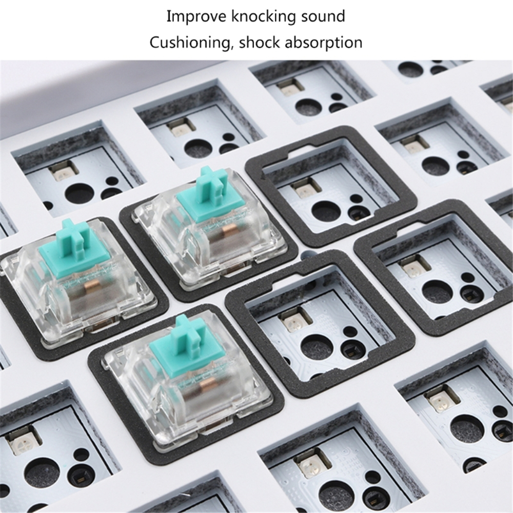 120Pcs Keyboard Switch Sound D - Foam Dampener Sheet review and price