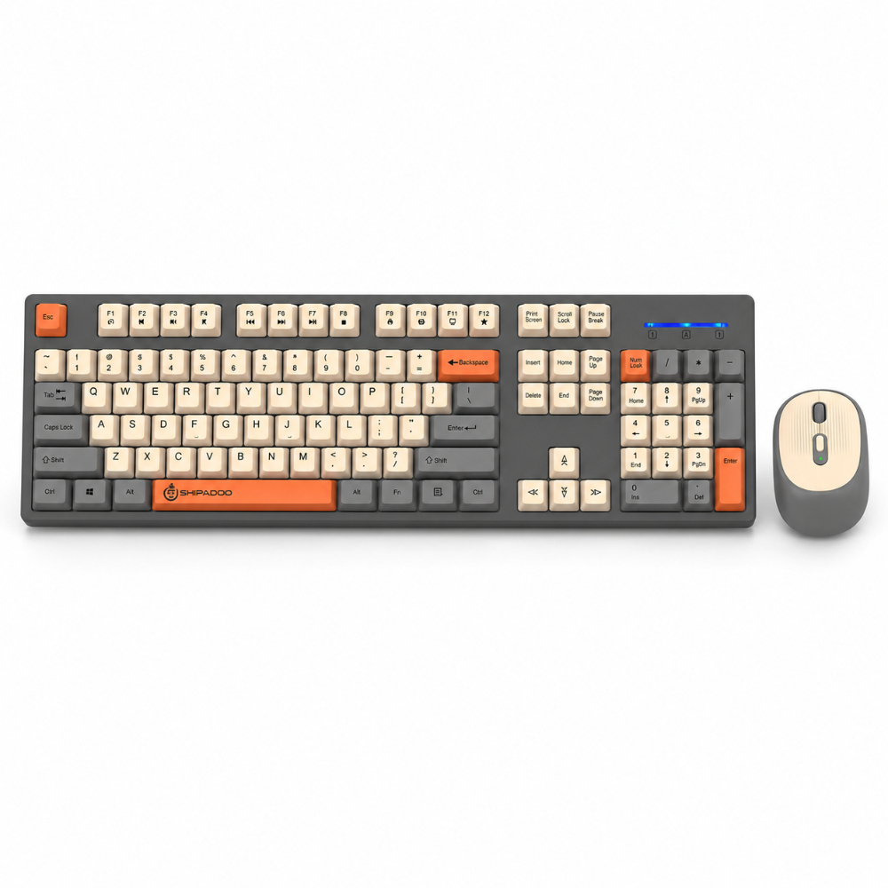 SHIPADOO W1060 2.4G Wireless G - Gaming Keyboard And Mouse Combo Wireless review and price