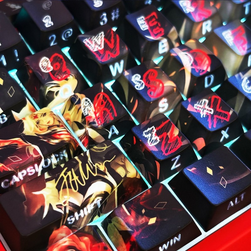 Faker Hall of Fame Ahri themed - Gaming Keyboard Ergo review and price