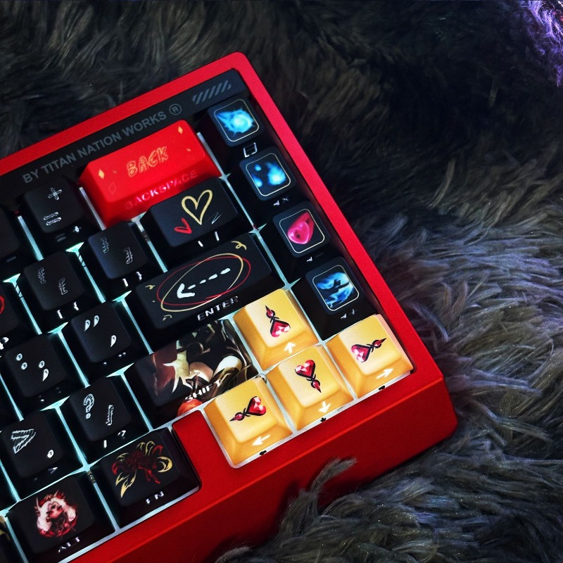 Faker Hall of Fame Ahri themed - Gaming Keyboard Ergo review and price