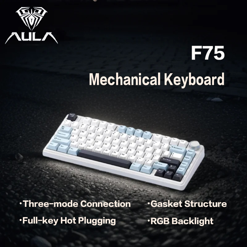 AULA F75 Mechanical keyboard,  - Gaming Keyboard Blue Switches review and price