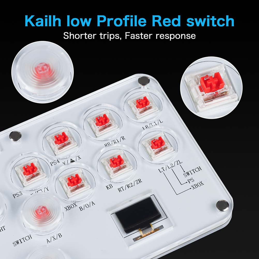 Arcade Joystick 12Keys All-But - Gaming Keyboard No Rgb review and price