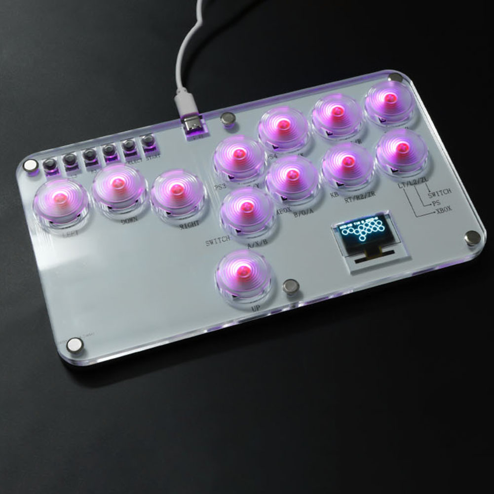Arcade Joystick 12Keys All-But - Gaming Keyboard No Rgb review and price