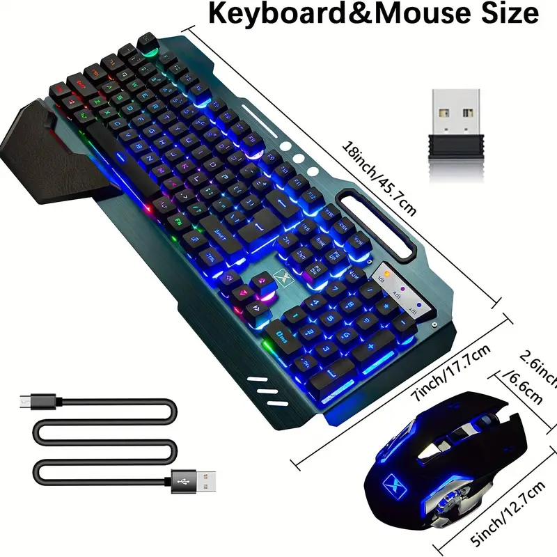 MAMBASNAKE K680 Wireless Recha - Gaming Keyboard Mouse And Headset Combo review and price