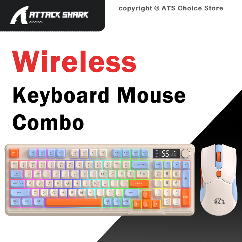 FREEWOLF T96 Wireless Keyboard - Gaming Keyboard And Mouse Combo Wireless review and price
