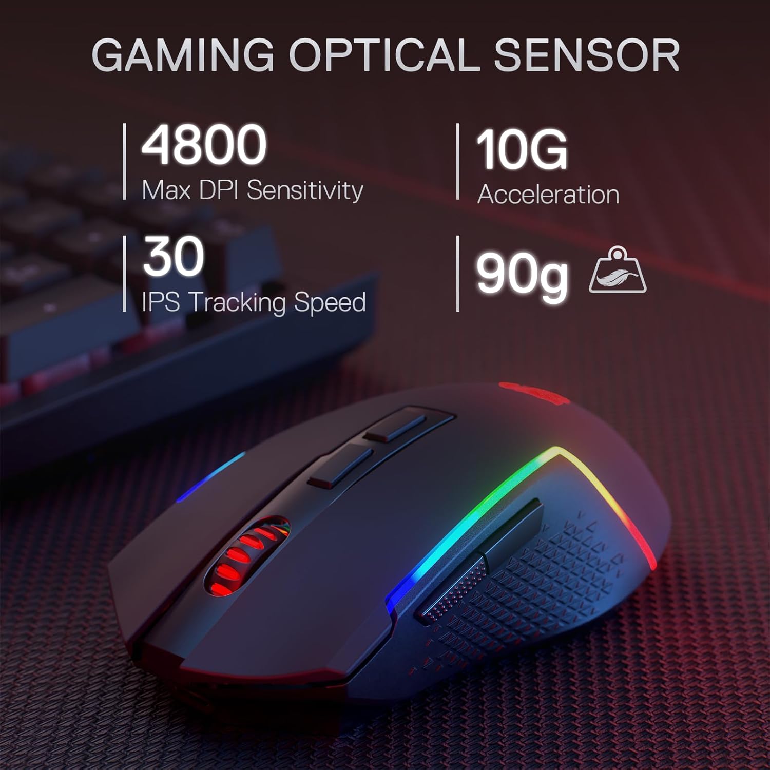 Redragon S142 Wireless Gaming  - Gaming Keyboard And Mouse Combo Wireless review and price