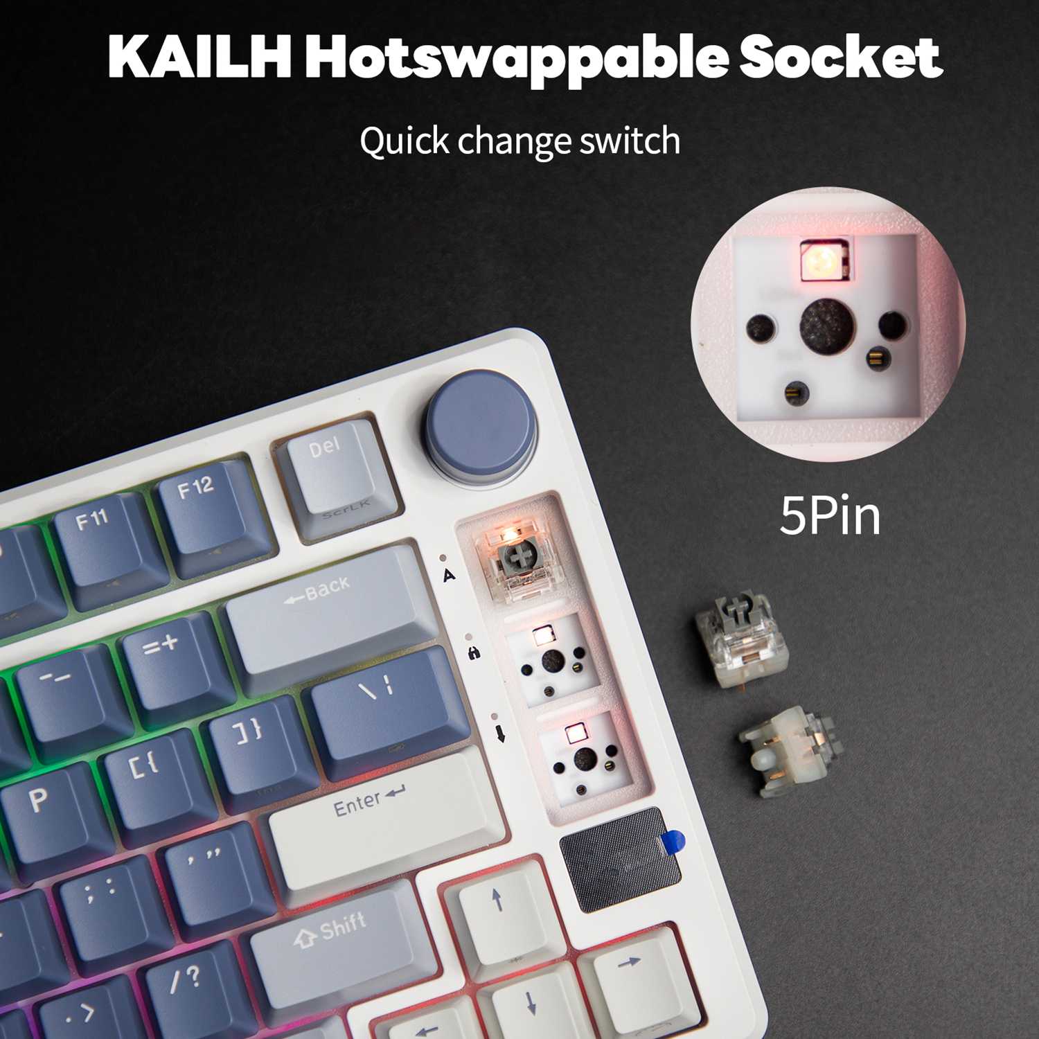 RK ROYAL KLUDGE M75 2.4G Wirel - Gaming Keyboard Mobile review and price