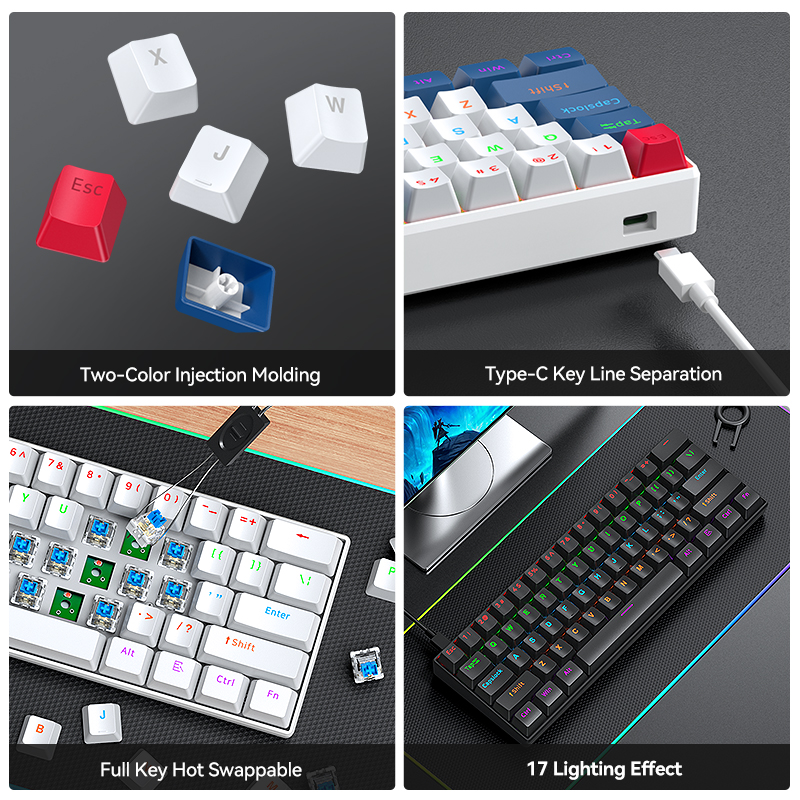 T-WOLF T60 Wired Gaming Keyboa - Gaming Keyboard Not Typing review and price