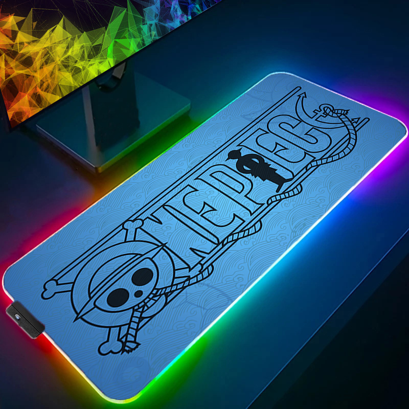 LED Mouse Pad One Piece Luffy  - Gaming Keyboard No Rgb review and price