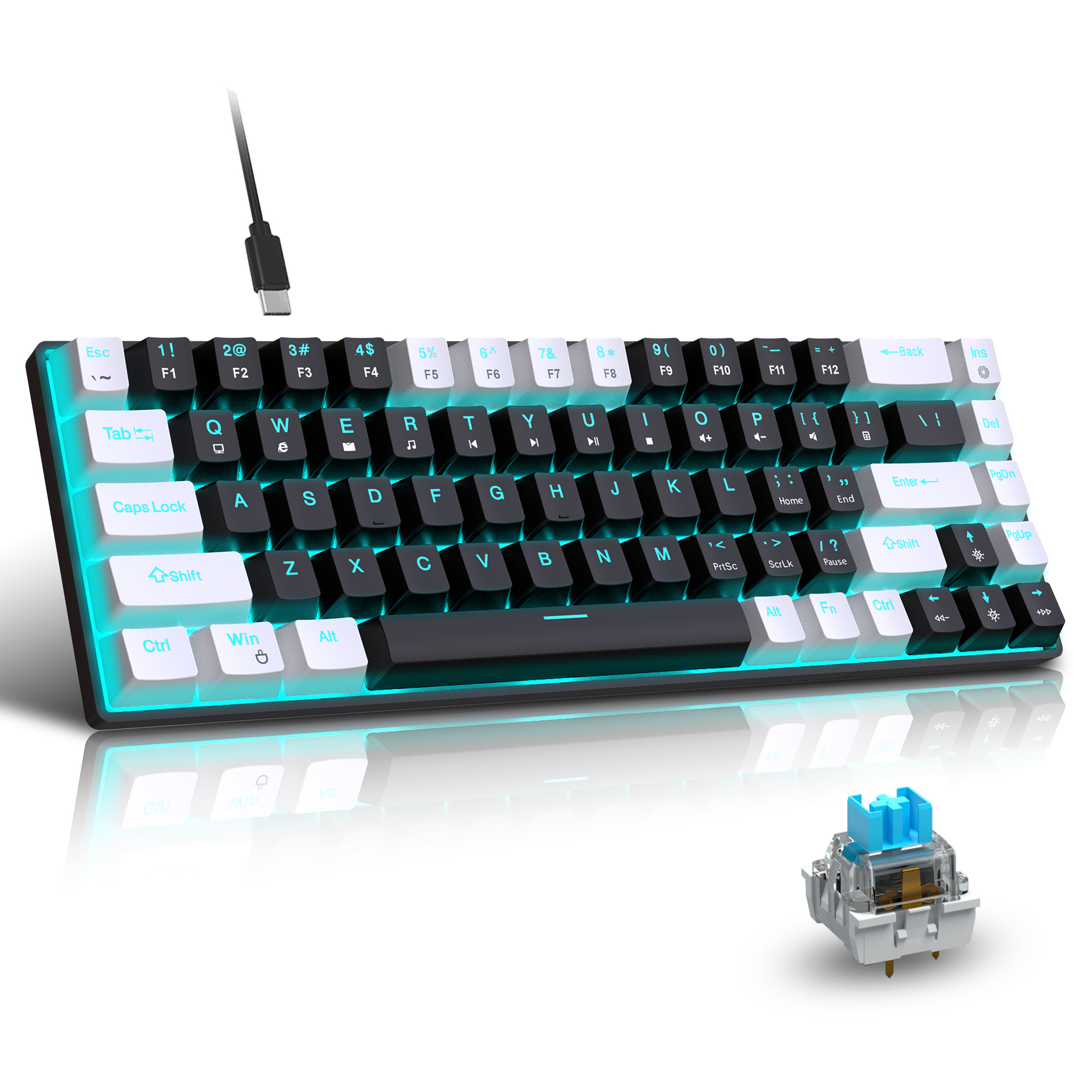 Hot sale HXSJ V800 68 key wire - Gaming Keyboard Expensive review and price