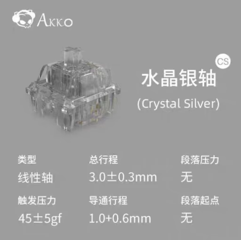 Akko Crystal V3 Switch Wine Re - Gaming Keyboard Blue Switches review and price