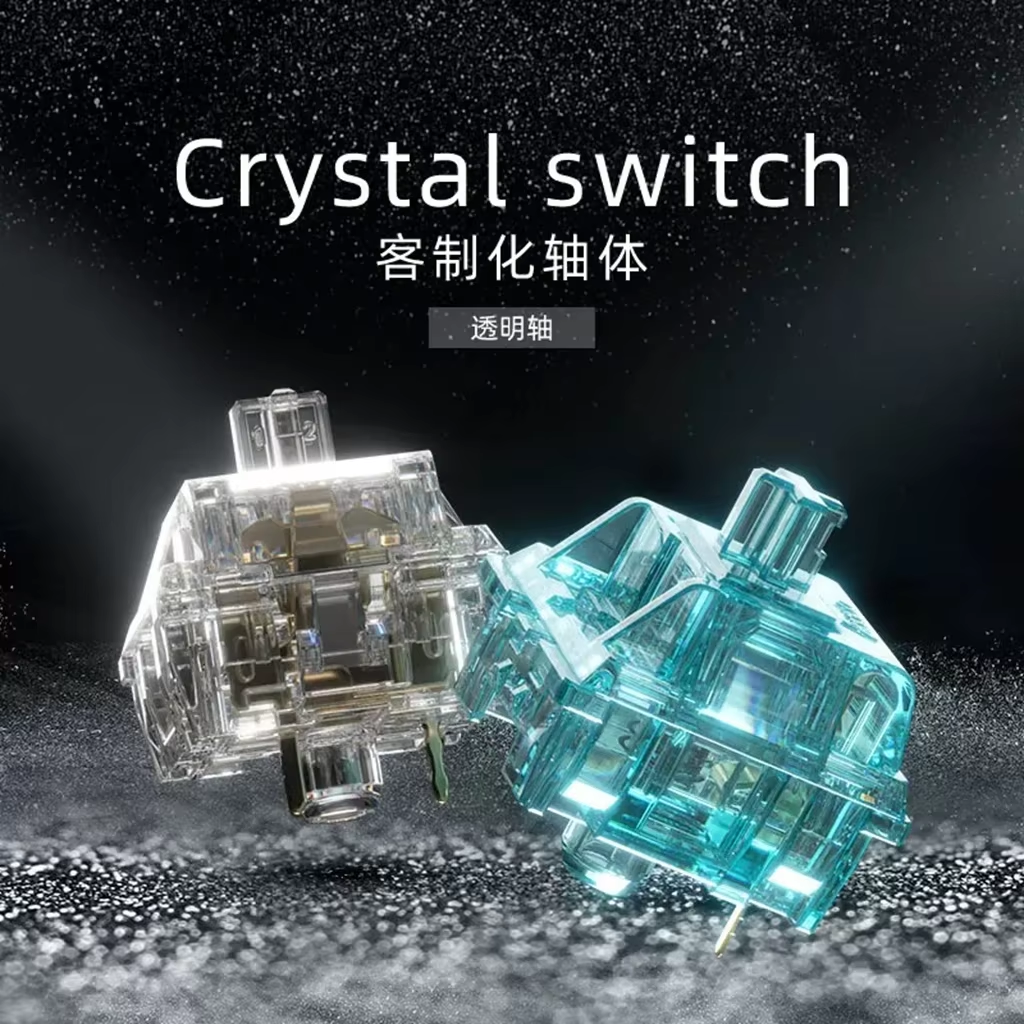 Akko Crystal V3 Switch Wine Re - Gaming Keyboard Blue Switches review and price