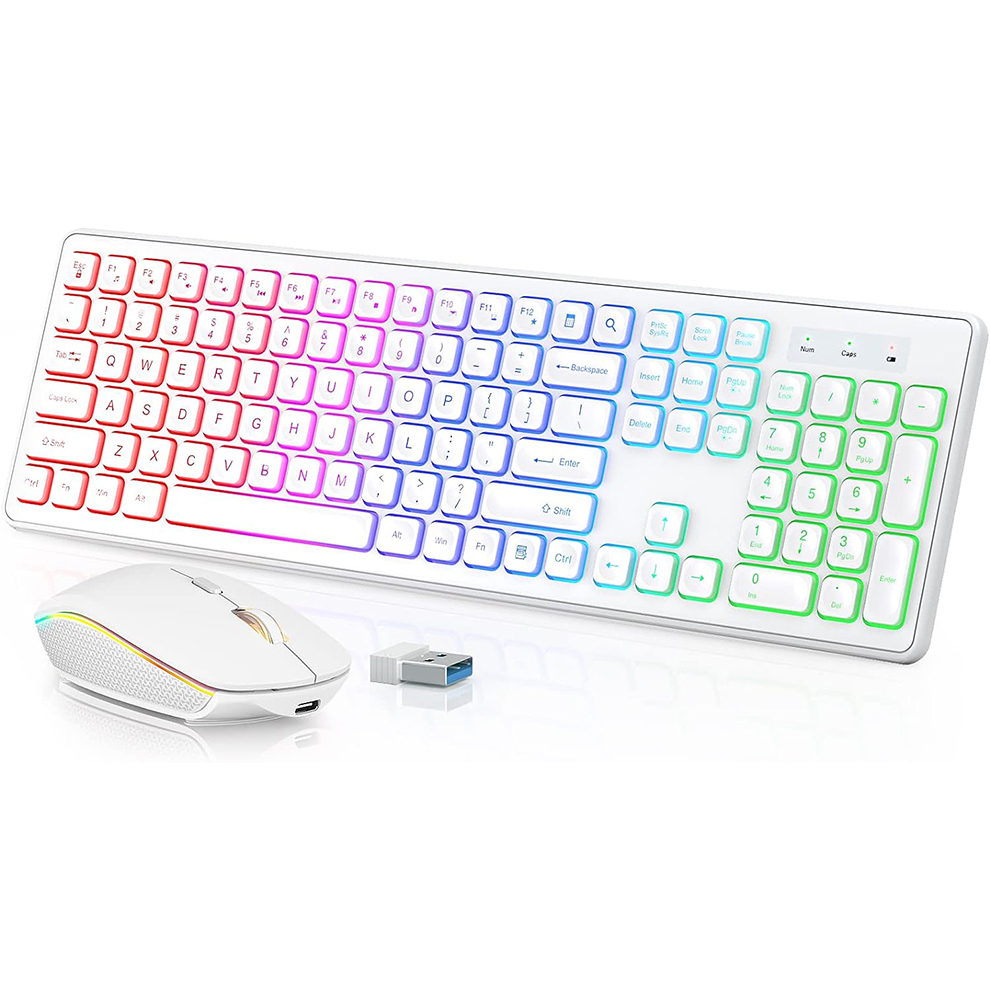 Backlit Wireless Keyboard and  - Gaming Keyboard And Mouse Combo Wireless review and price