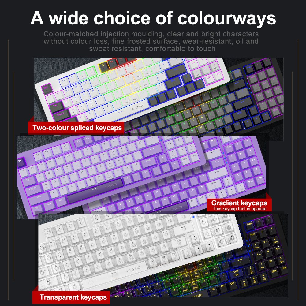 E-YOOSO Z94 USB Mechanical Gam - Gaming Keyboard Blue Switches review and price